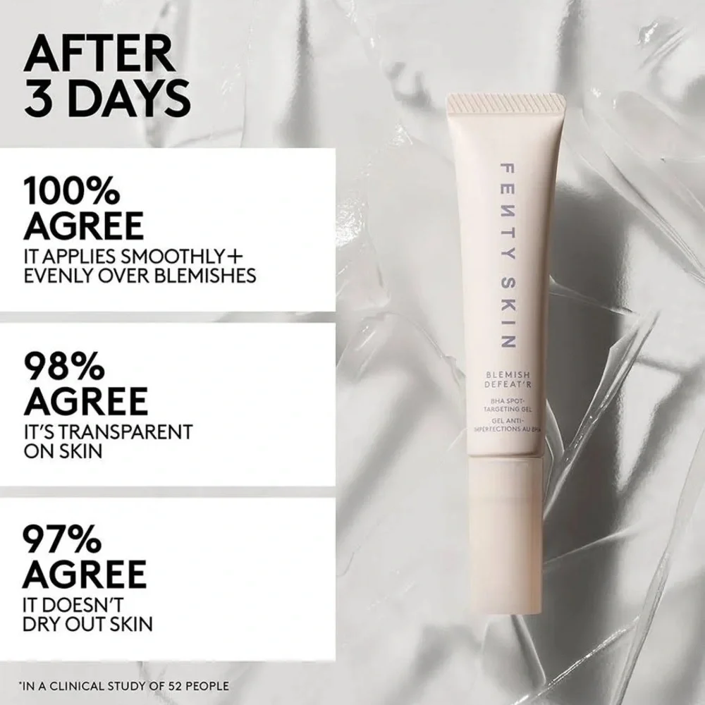 $25 Retail NIB Fenty Skin Blemish Defeat’r BHA Spot Targeting Gel - Picture 6 of 9